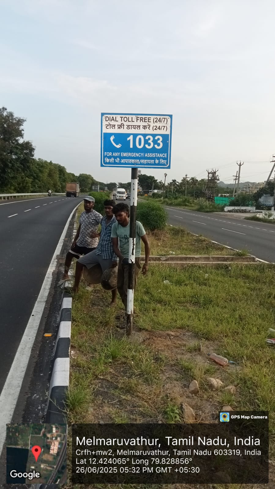 Highway road construction